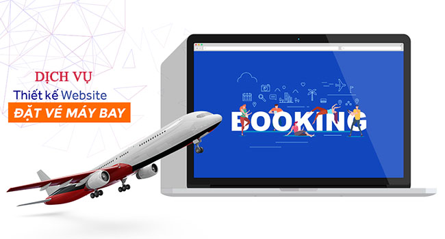 thiết kế web bán vé máy bay